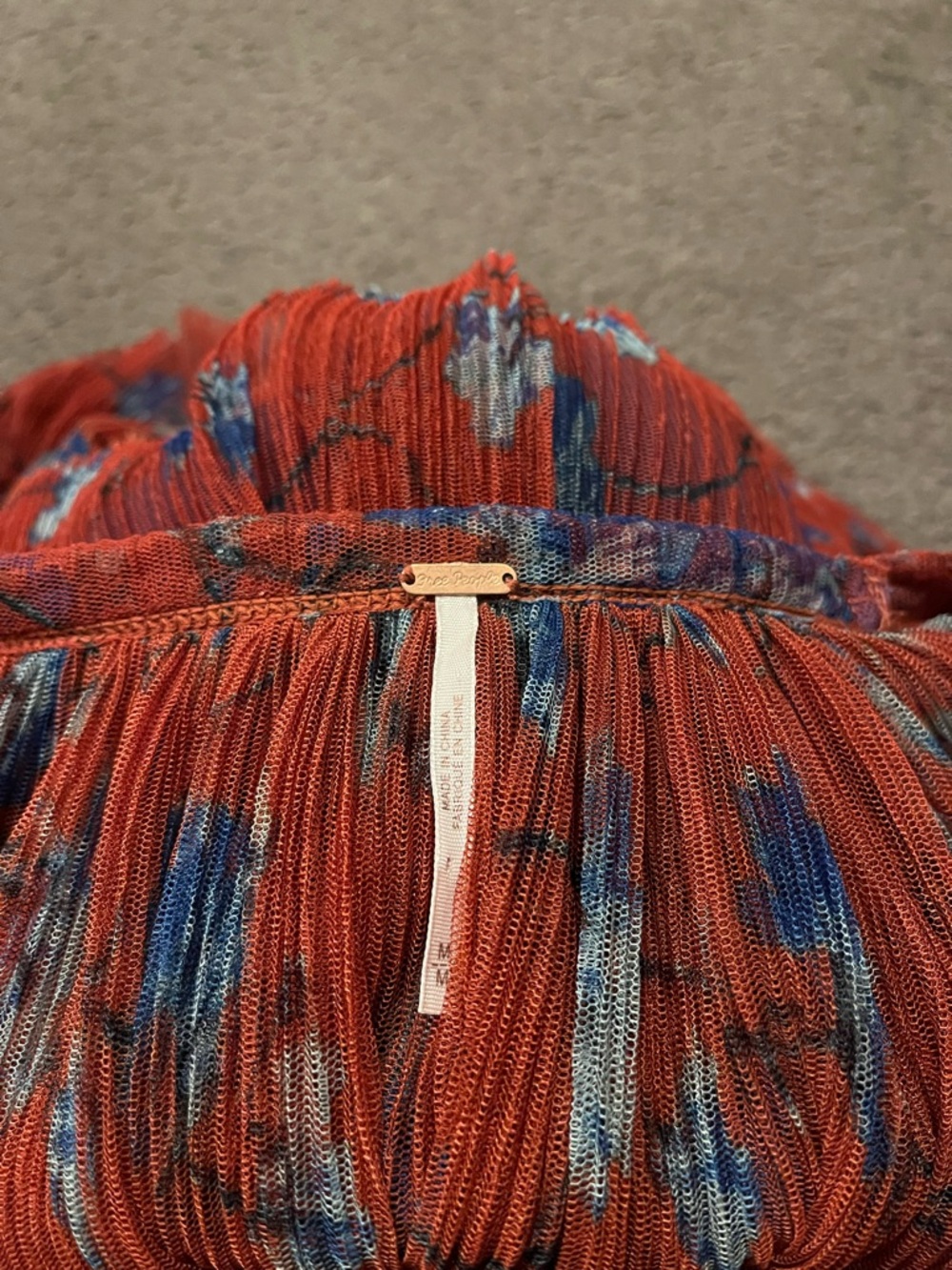 Free People Frills And Thrills Floral Blouse - Picture 5 of 8